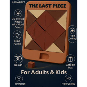 The Last Piece – 3D Mind Puzzle for Adults | Premium Brain Teaser by Koala Drift